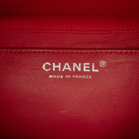 Auth Chanel Quilted Caviar New Clutch #127246C27B - Picture 7 of 11